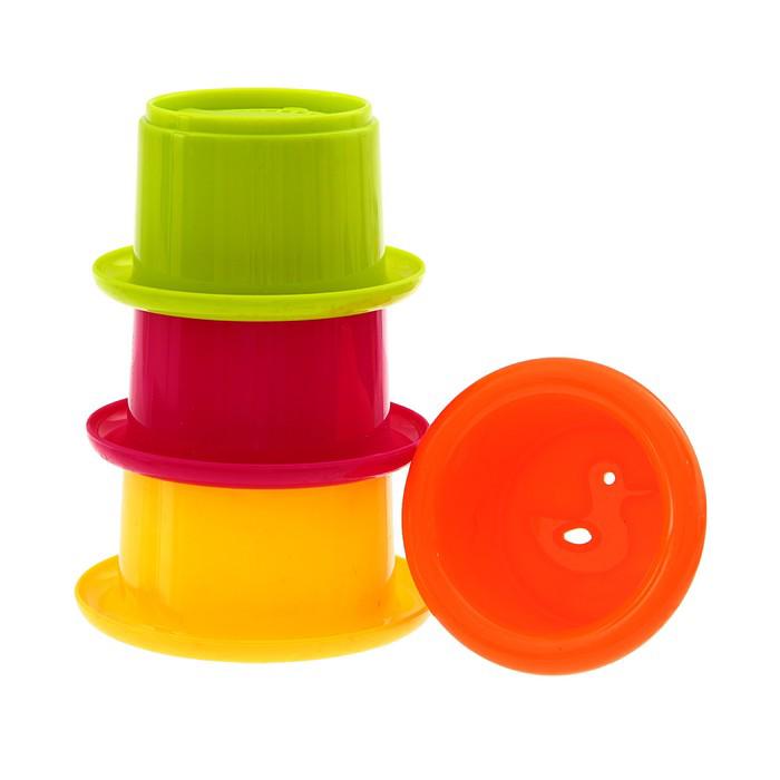 Игрушки для купания «Водное приключение», набор со стаканчиками 