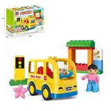 Конструктор «Мини-автобус», 22 детали 