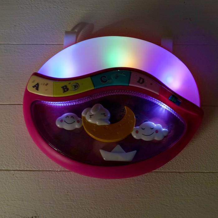 Музыкальная игрушка-ночник «Засыпайка», световой и звуковой эффект 