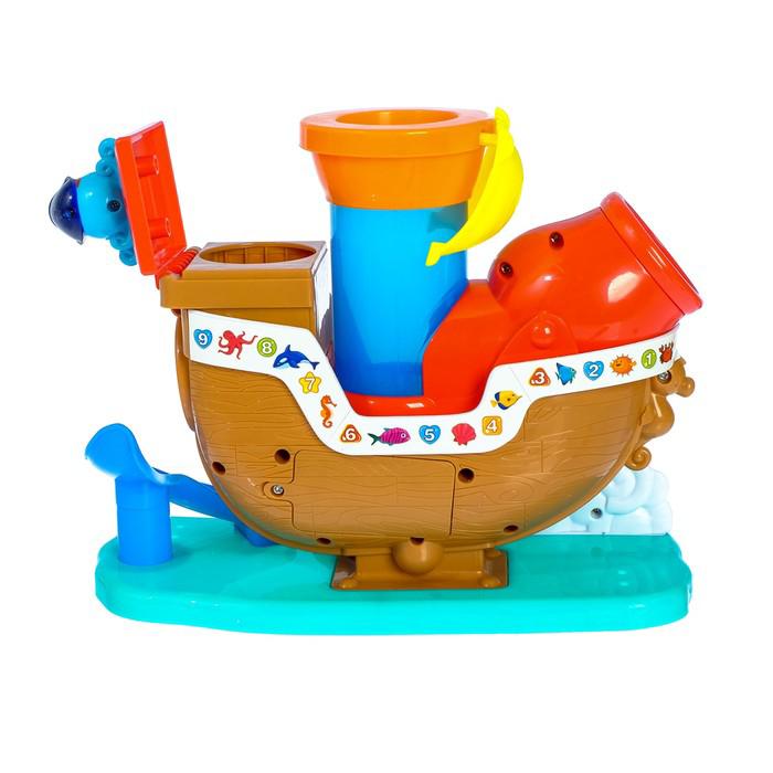 Развивающая игрушка «Пиратский корабль», звуковые эффекты 