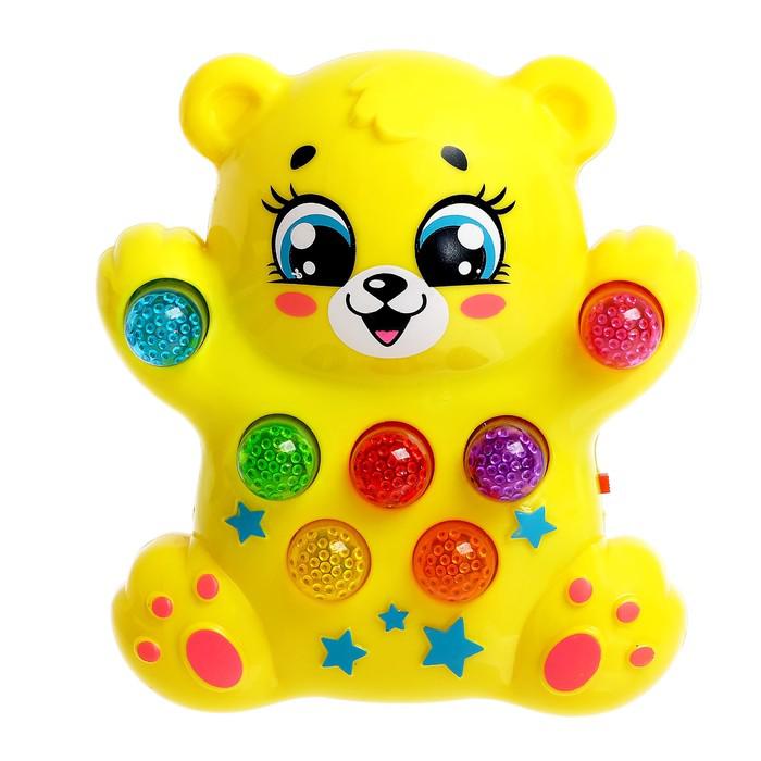 Музыкальная игрушка «Медвежонок», световые и звуковые эффекты 