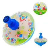 Юла с рисунком, d=14 см, цвета МИКС 