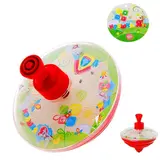 Юла с рисунком, d=14 см, цвета МИКС  - фото 3