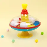 Юла большая с шариками, диаметр 16 см  - фото 2