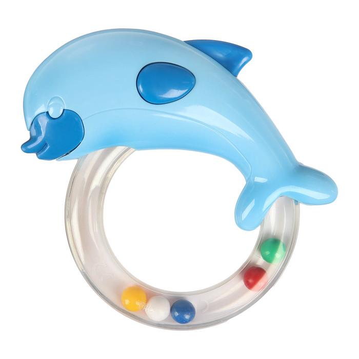 Игрушка-погремушка «Дельфин», цвета МИКС 