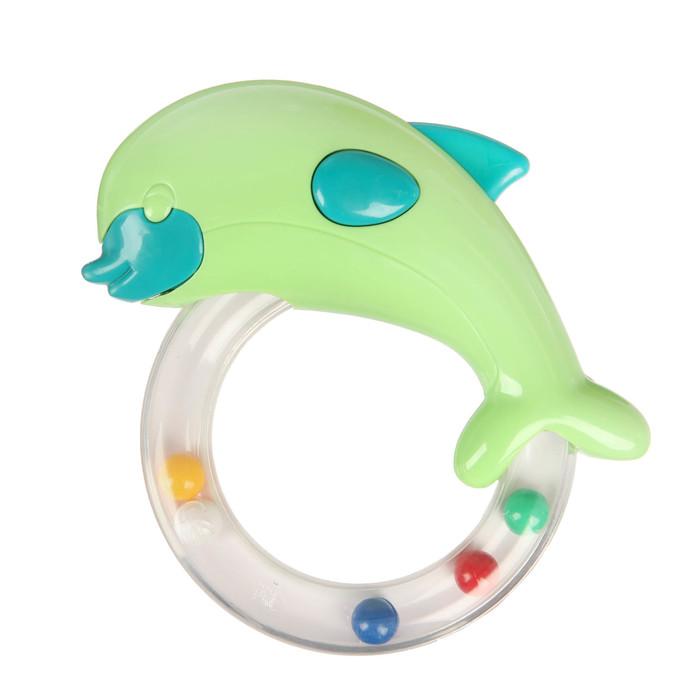 Игрушка-погремушка «Дельфин», цвета МИКС 