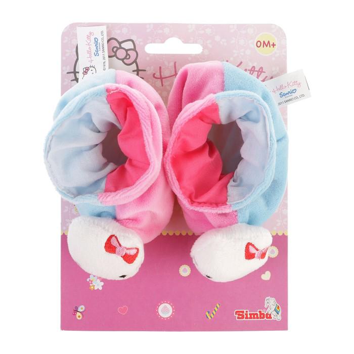 Носочки-погремушки Hello Kitty, МИКС 