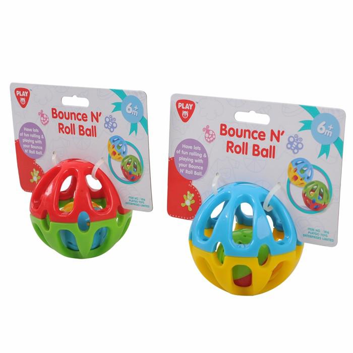 Развивающая игрушка «Мяч-погремушка»  8.6 см Playgo 