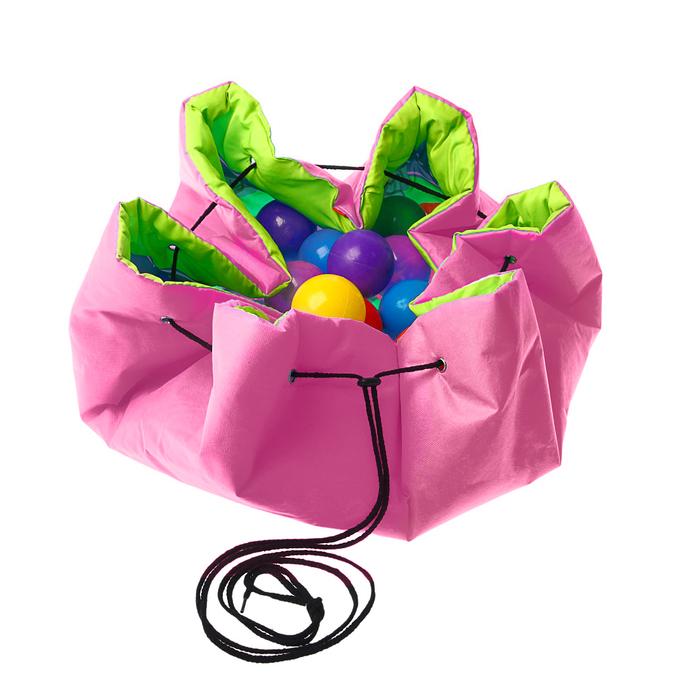 Коврик-сумка развивающий «Пони», для игрушек, d = 100 см 