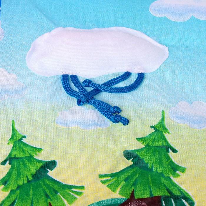 Коврик развивающий с дугами «Весёлый парк», 4 игрушки, цвета МИКС 