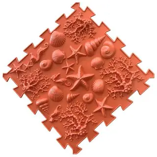 Орто Пазл: Коврик массажный "Подводный Мир" Chicco (микс)