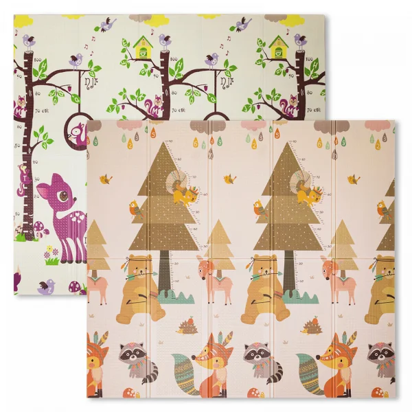 Коврик игровой детский Tomix 180х200х0,8 Mat Animals Животные