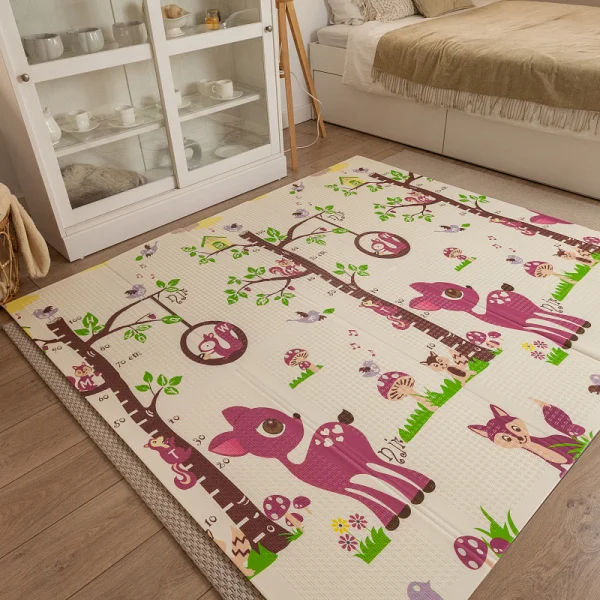 Коврик игровой детский Tomix 180х200х0,8 Mat Animals Животные - фото 2