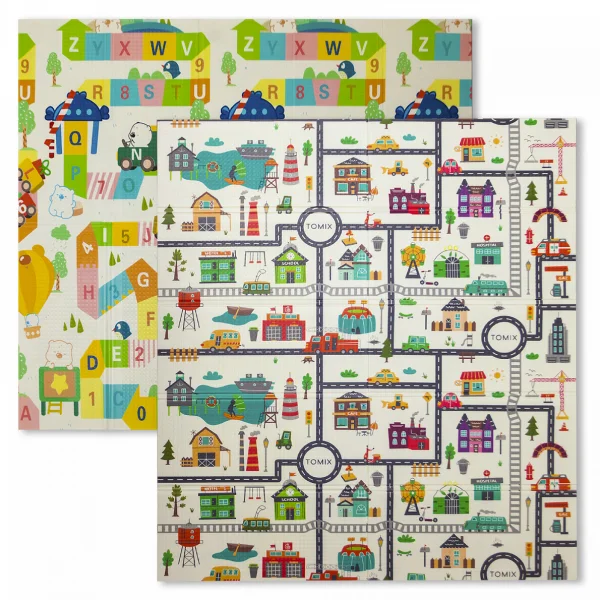 Коврик игровой детский Tomix 180х200х0,8 см Mat Cars