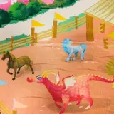 Детский ультрамягкий игровой коврик «Замок», размер 180х130 см  - фото 7