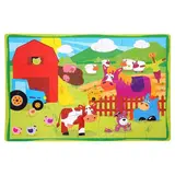 Развивающий коврик-пазл «Ферма», 28 элементов  - фото 2