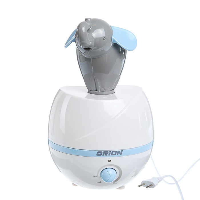 Увлажнитель ORION HD-125 Kids, ультразвуковой, 25 Вт, 2.5 л, игрушка в комплекте, белый 