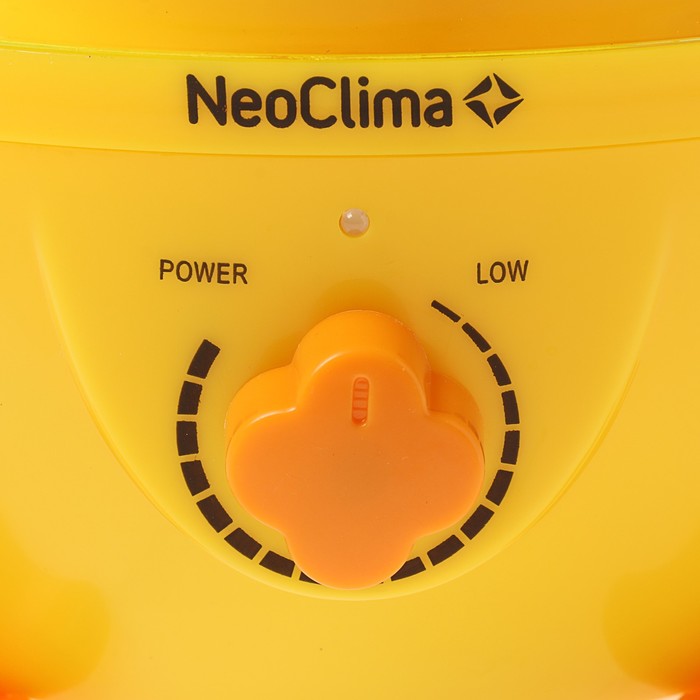 Увлажнитель воздуха NeoClima NHL-320D, ультразвуковой, 25 Вт, 3.2 л, желтый 