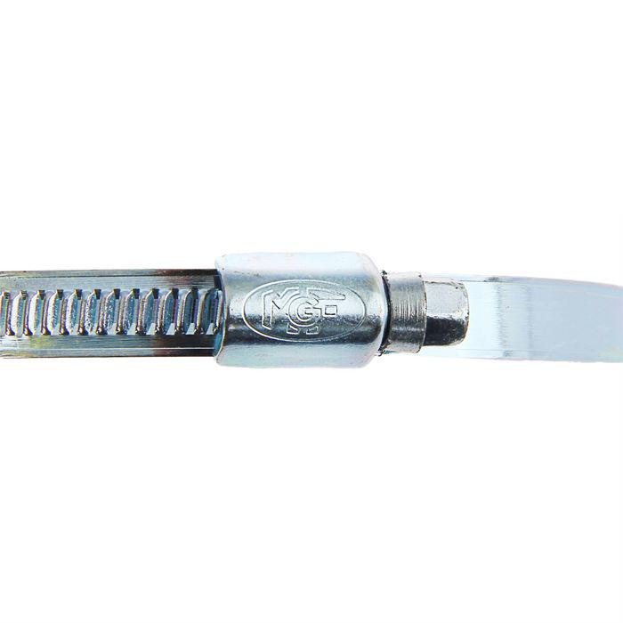 Хомут червячный MGF, диаметр 130-150 мм, ширина ленты 9 мм, оцинкованный 