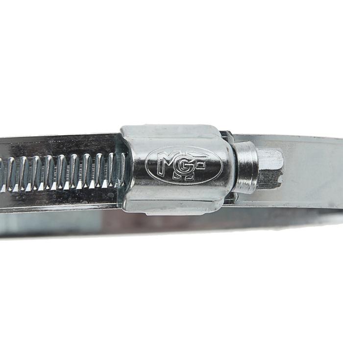 Хомут червячный MGF, диаметр 32-50 мм, ширина ленты 12 мм, оцинкованный 