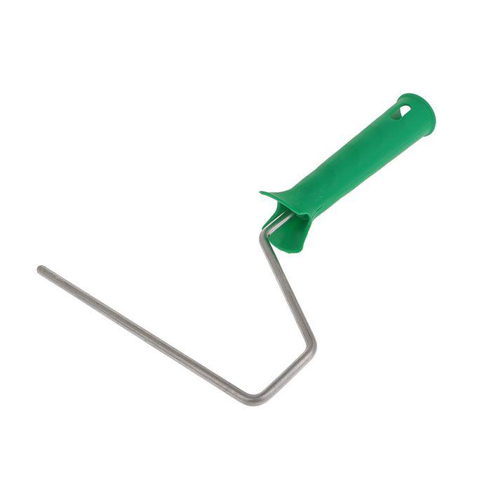 Валик TUNDRA basic, полиакрил, 180 мм, ручка d=6 мм, D=42 мм, ворс 18 мм, зеленый 