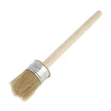Кисть круглая LOM, 40 мм, ручка дерево, натуральная щетина 