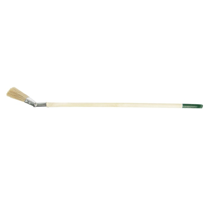 Кисть радиаторная TUNDRA basic натуральная щетина, деревянная ручка 3" (75 мм) 