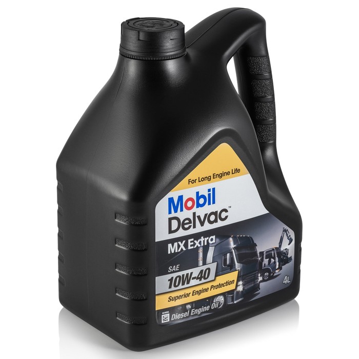 Масло моторное Mobil Delvac MX Extra 10w-40, 4 л 