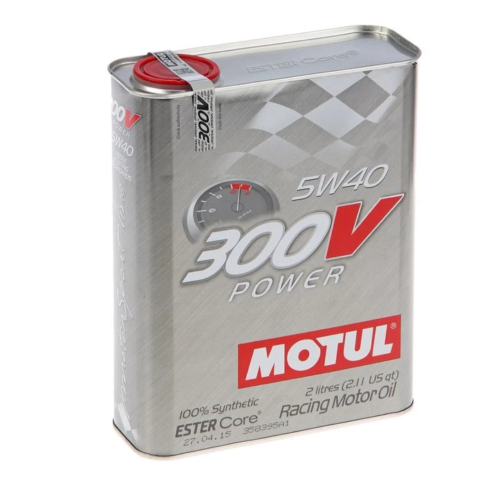 Моторное масло MOTUL 300 V Power 5W-40, 2 л 