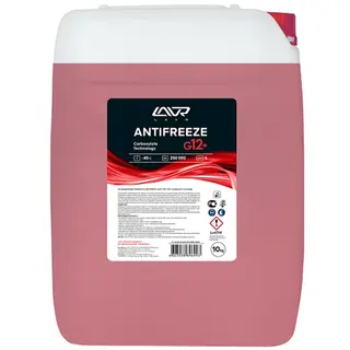 Охлаждающая жидкость Antifreeze LAVR -45 G12+ 10кг