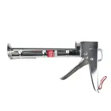 Пистолет для герметика MATRIX, 310 мл, полуоткрытый, зубчатый шток 7 мм, хромированный  - фото 2