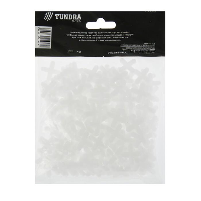 Крестики для кладки плитки TUNDRA basic, 5.0 мм, в упаковке 250 шт 