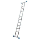 Лестница шарнирная универсальная KRAUSE "STABILO Professional" 4х3 123510  - фото 3