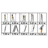 Лестница трехсекционная Halta 3х11  - фото 2