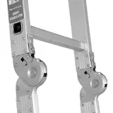 Лестница-трансформер TUNDRA comfort, 4х5 ступеней, алюминиевая  - фото 6