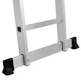 Лестница-трансформер TUNDRA comfort, 4х5 ступеней, алюминиевая  - фото 12