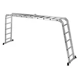 Лестница-трансформер TUNDRA comfort, 4х5 ступеней, алюминиевая  - фото 11