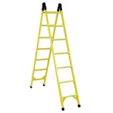 Лестница-трансформер диэлектрическая "ЛУЧ" ЛСП-2х2,5ТС-Ф55П, стеклопластик, 14 ступеней  - фото 2