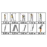 Лестница трехсекционная Halta PRO 3х13  - фото 2