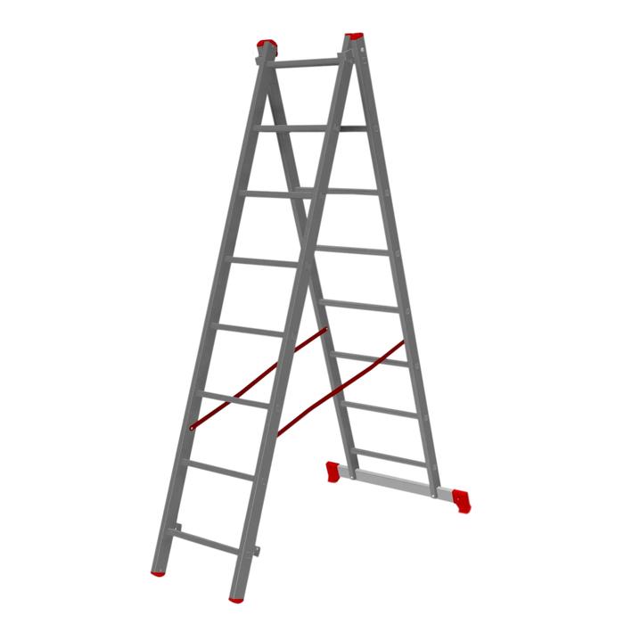 Лестница-стремянка двухсекционная Нalta 2х8 