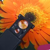 Лупа х30, х60 d=12 мм, d=21 мм с подсветкой 6,2х4х2 см  - фото 2