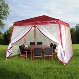 Шатер раздвижной с антимоскитной сеткой Green Way 0624-3030SK Red - фото 5