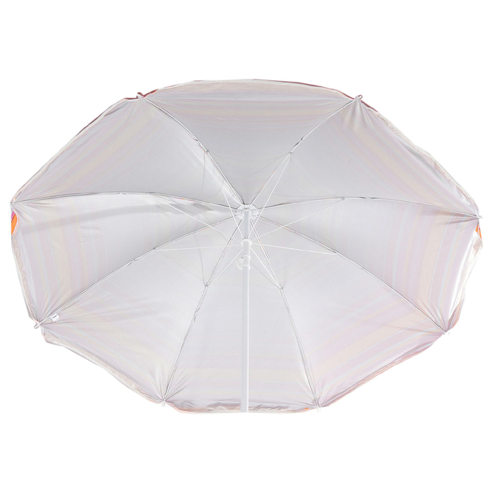 Зонт пляжный "Модерн" с серебряным покрытием, d=150 cм 