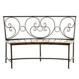 Лавка 891-99 полукруглая  - фото 3