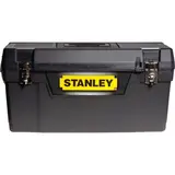 Ящик для инструментов Stanley 1-94-859, 25", пластик, металлические замки, 2 органайзера  - фото 2