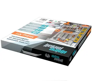 Система хранения инструментов Unico Metall In Box №1, 28 предметов (RAL9006)