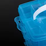 Бокс для хранения, 3 яруса, 18 отделений, цвет МИКС  - фото 2