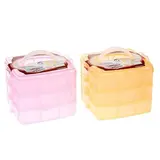 Бокс для хранения, 3 яруса, 18 отделений, цвет МИКС  - фото 7