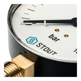 Манометр STOUT SIM-0010-101615, радиальный, DN100, G1/2"  - фото 4