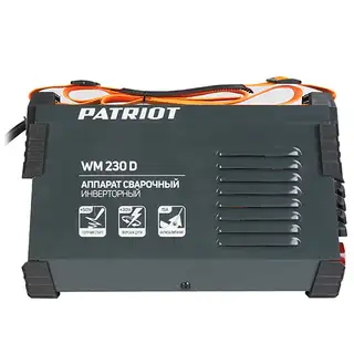 Сварочный аппарат инверторный Patriot WM 230 D